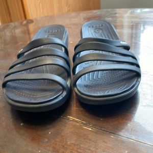 Croc sandals